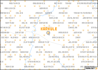 map of Karhule