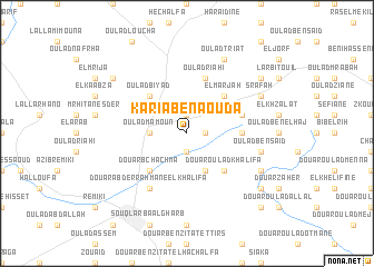 map of Karia Ben Aouda