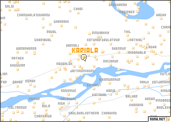 map of Kariāla