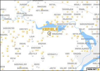 map of Kariāla