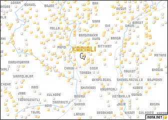 map of Kariāli