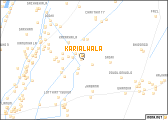 map of Kariālwāla