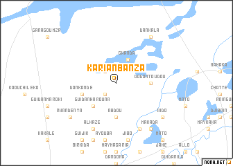 map of Karian Banza