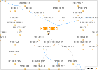 map of Karianga