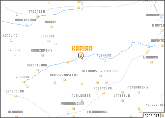 map of Karian