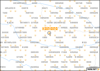 map of Kariara