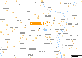 map of Kariaultkari