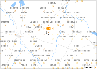map of Karia