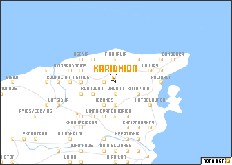 map of Karídhion