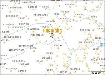 map of Kari-dong