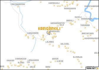 map of Karigar Kili