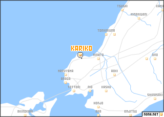 map of Kariko