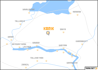 map of Karik