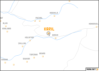 map of Karil