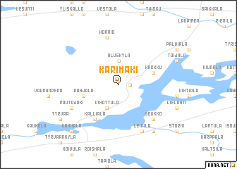 map of Karimäki