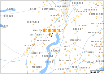 map of Karīmāwāla