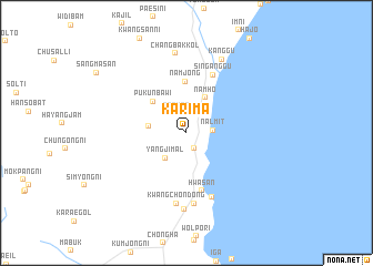 map of Karima