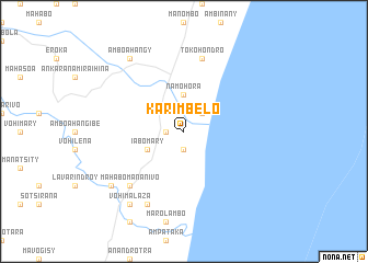 map of Karimbelo
