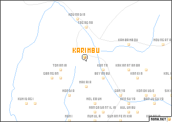 map of Karimbu