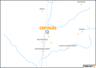 map of Karīmdād