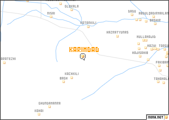 map of Karīmdād