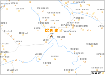 map of Karim-ni