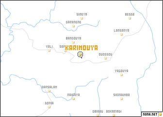 map of Karimouya