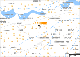 map of Karīmpur