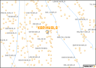 map of Karīmwāla