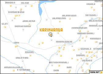 map of Karim Wānda