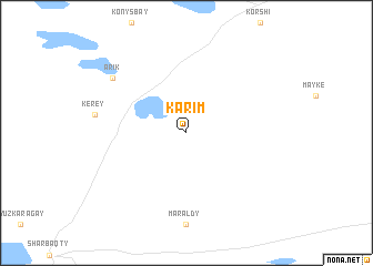 map of Karim