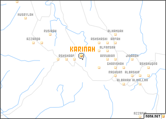 map of Karīnah