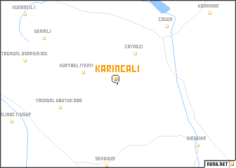 map of Karıncalı