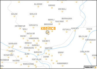 map of Karınca