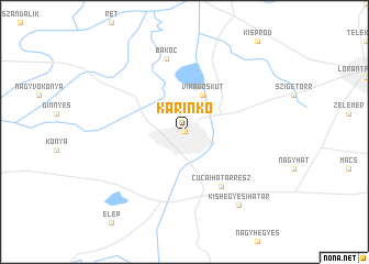 map of Karinkó