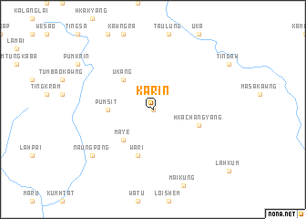 map of Karin