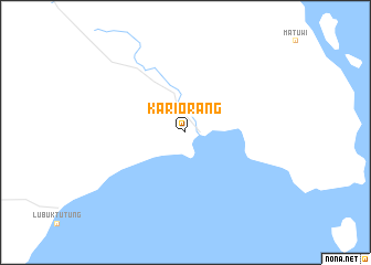 map of Kariorang