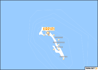 map of Kariri