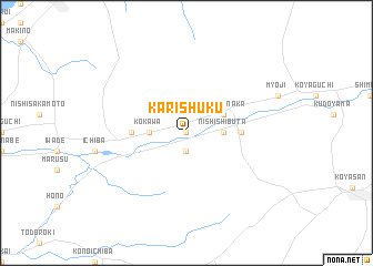 map of Karishuku