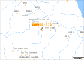 map of Karisokera