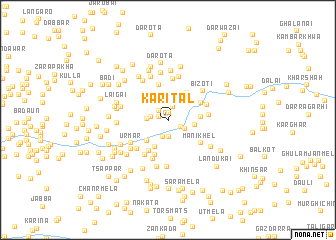 map of Karital