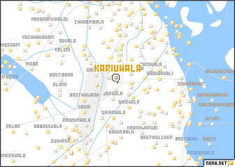 map of Kariūwāla