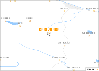 map of Karivaara