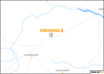 map of Karivemula