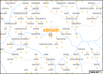 map of Kariwiri