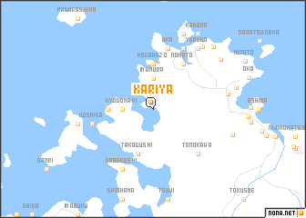 map of Kariya