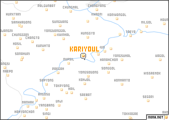 map of Kariyŏul
