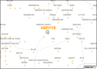 map of Ka‘riyyā