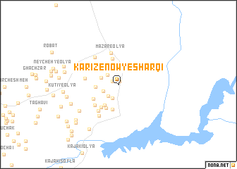 map of Kārīz-e Now-ye Sharqī