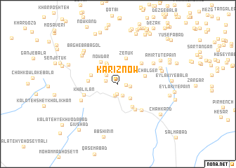 map of Kārīz Now